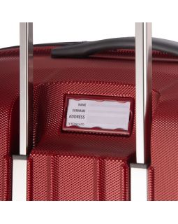 Чемодан Uno Zip Special M, красный-foto5