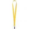 Лента для бейджа Neckband, желтая