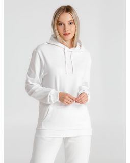 Толстовка с капюшоном унисекс Hoodie, белая-foto8