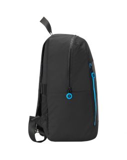 Складной рюкзак Compact Neon, черный с голубым-foto6