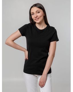 Футболка женская T-bolka Stretch Lady, черная-foto7