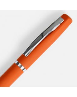 Ручка шариковая Bolt Soft Touch, оранжевая-foto7