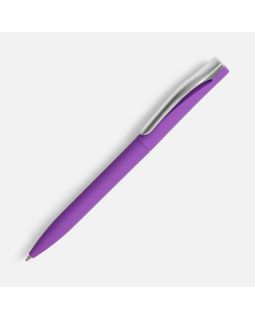 Ручка шариковая Pin Soft Touch, фиолетовая
