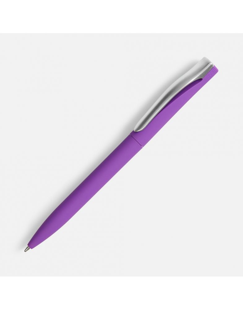 Ручка шариковая Pin Soft Touch, фиолетовая