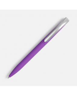 Ручка шариковая Pin Soft Touch, фиолетовая-foto8
