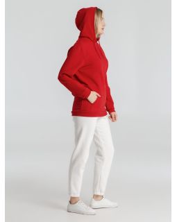 Толстовка с капюшоном унисекс Hoodie, красная-foto5