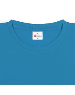 Футболка унисекс T-Bolka 180, бирюзовая-foto5
