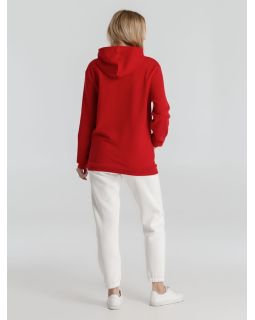 Толстовка с капюшоном унисекс Hoodie, красная-foto4