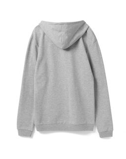 Толстовка с капюшоном унисекс Hoodie, серый меланж-foto17
