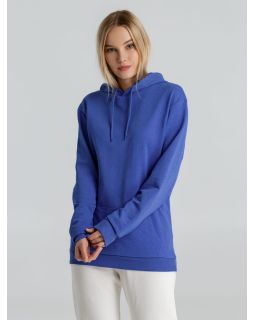 Толстовка с капюшоном унисекс Hoodie, ярко-синий меланж-foto2