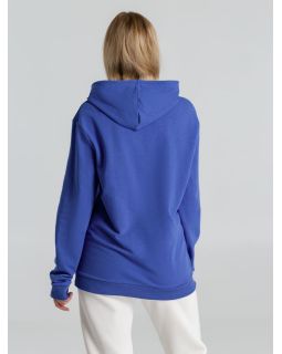 Толстовка с капюшоном унисекс Hoodie, ярко-синий меланж-foto11