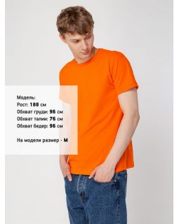 Футболка унисекс T-Bolka 160, оранжевая-foto10