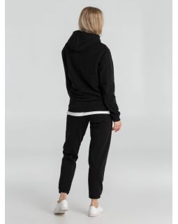 Толстовка с капюшоном унисекс Hoodie, черная-foto4