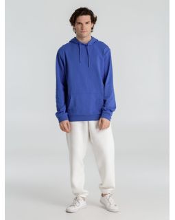 Толстовка с капюшоном унисекс Hoodie, ярко-синий меланж-foto6