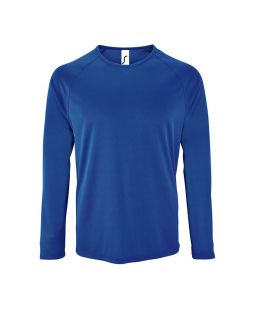 Футболка с длинным рукавом Sporty LSL Men, ярко-синяя