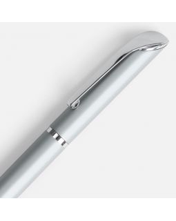 Ручка шариковая Glide, серая-foto8