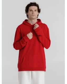 Толстовка с капюшоном унисекс Hoodie, красная-foto2
