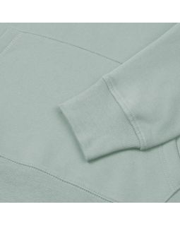 Толстовка с капюшоном унисекс Hoodie, серо-зеленая-foto12