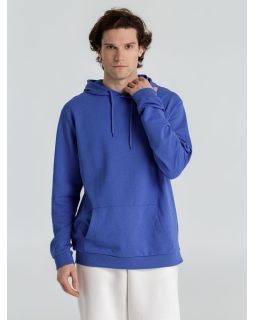 Толстовка с капюшоном унисекс Hoodie, ярко-синий меланж-foto8
