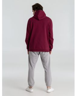 Толстовка с капюшоном унисекс Hoodie, бордовая-foto3