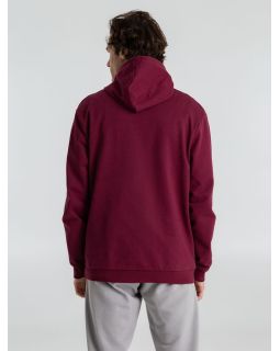 Толстовка с капюшоном унисекс Hoodie, бордовая-foto6