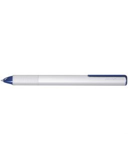 Ручка шариковая PF One, серебристая с синим-foto3