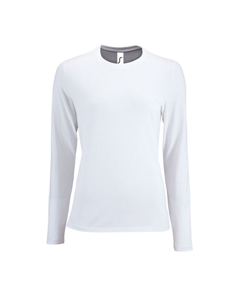 Футболка с длинным рукавом Imperial LSL Women, белая