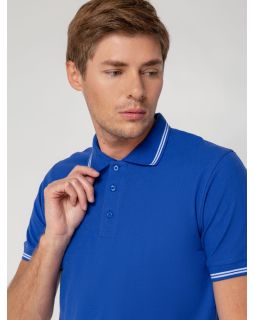 Рубашка поло Virma Stripes, ярко-синяя-foto4