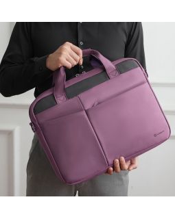 Сумка для ноутбука L245, бордовая-foto12