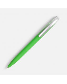 Ручка шариковая Pin Soft Touch, зеленая-foto8