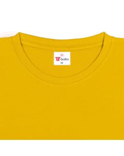 Футболка унисекс T-Bolka 180, желтая-foto12