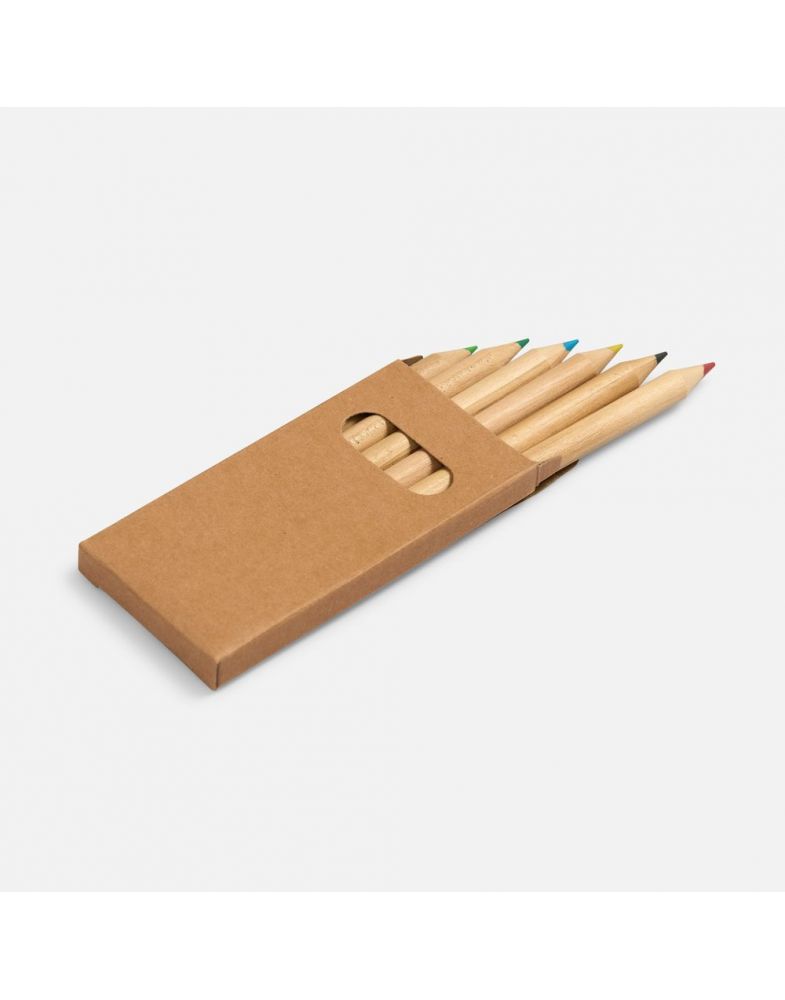 Набор цветных карандашей Pencilvania Mini, крафт