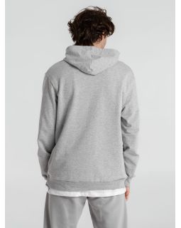 Толстовка с капюшоном унисекс Hoodie, серый меланж-foto12