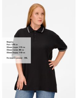 Рубашка поло Virma Stripes, черная-foto17