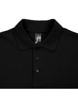 Рубашка поло мужская Spring 210, черная-foto10