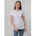 Футболка женская T-bolka Stretch Lady, белая
