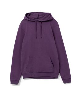 Толстовка с капюшоном унисекс Hoodie, фиолетовый меланж