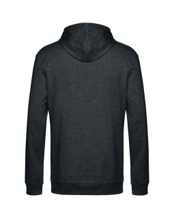 Толстовка с капюшоном унисекс Hoodie, серый меланж (антрацит)-foto22