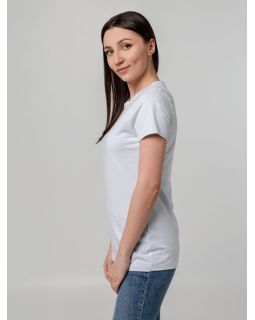 Футболка женская T-bolka Stretch Lady, белая-foto10