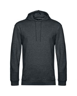 Толстовка с капюшоном унисекс Hoodie, серый меланж (антрацит)-foto13