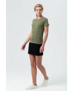 Футболка женская Regent Fit Women, меланж хаки-foto11