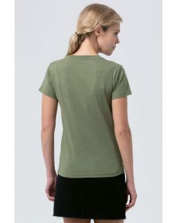 Футболка женская Regent Fit Women, меланж хаки-foto9
