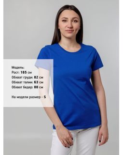 Футболка женская T-bolka Stretch Lady, ярко-синяя (royal)-foto11
