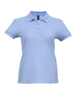 Рубашка поло женская Passion 170, голубая
