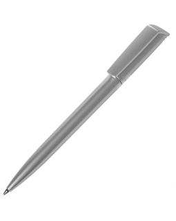 Ручка шариковая Flip Silver, серебристый металлик