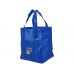 Ламинированная сумка для покупок, ярко-синий