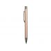 Ручка металлическая soft touch шариковая Tender, розовое золото/серый