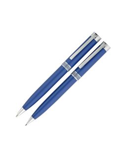 Набор Круиз: ручка шариковая, карандаш механический, синий