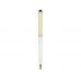 Ручка шариковая Голд Сойер со стилусом, белый