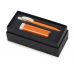 Подарочный набор White top с ручкой и зарядным устройством, оранжевый